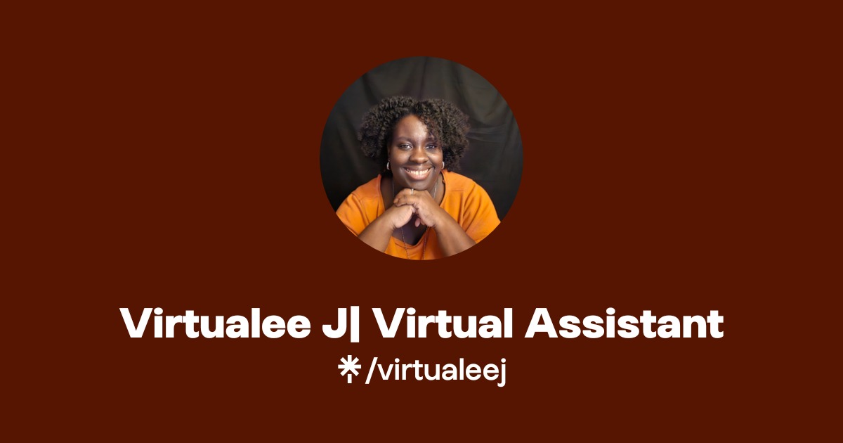 Virtualee J| Virtual Assistant | Instagram | Linktree