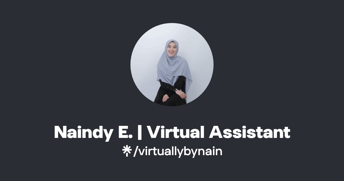 Naindy E. | Virtual Assistant | Instagram | Linktree