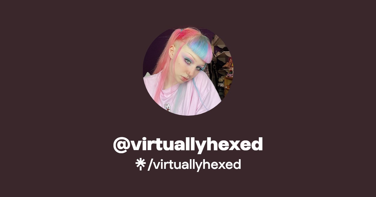 virtuallyhexed - Find @virtuallyhexed Onlyfans - Linktree
