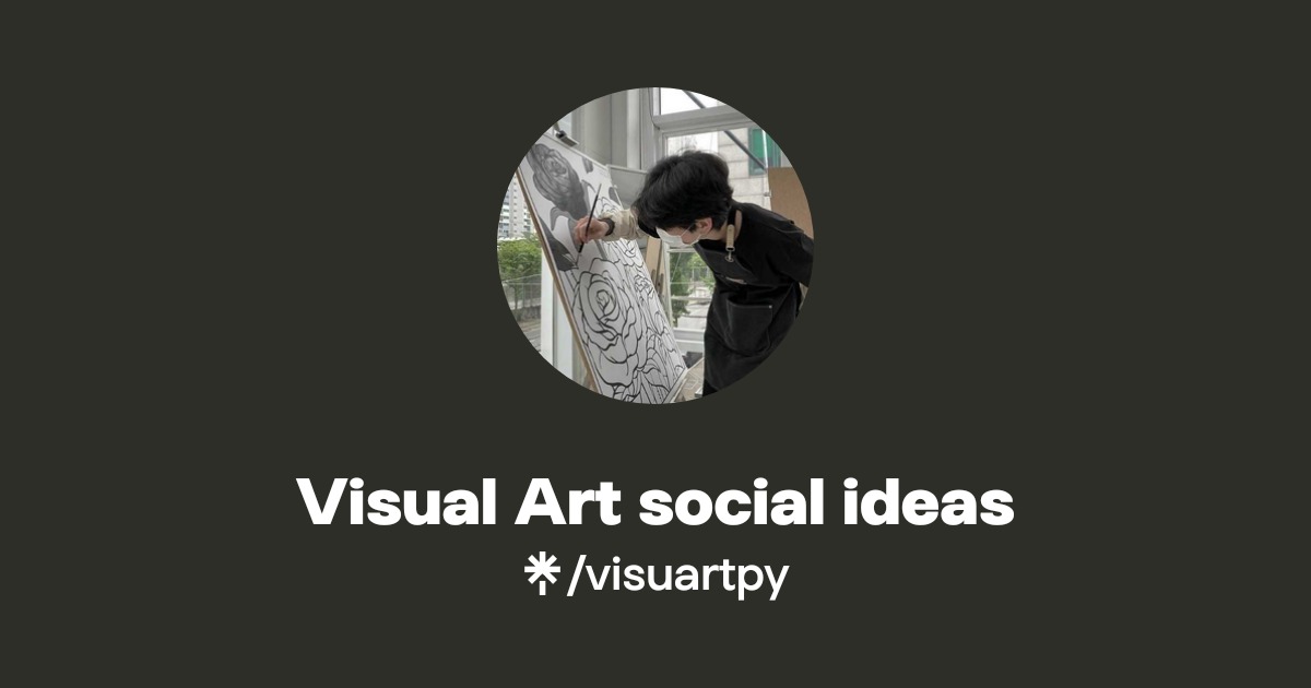 Visual Art social ideas | Instagram | Linktree