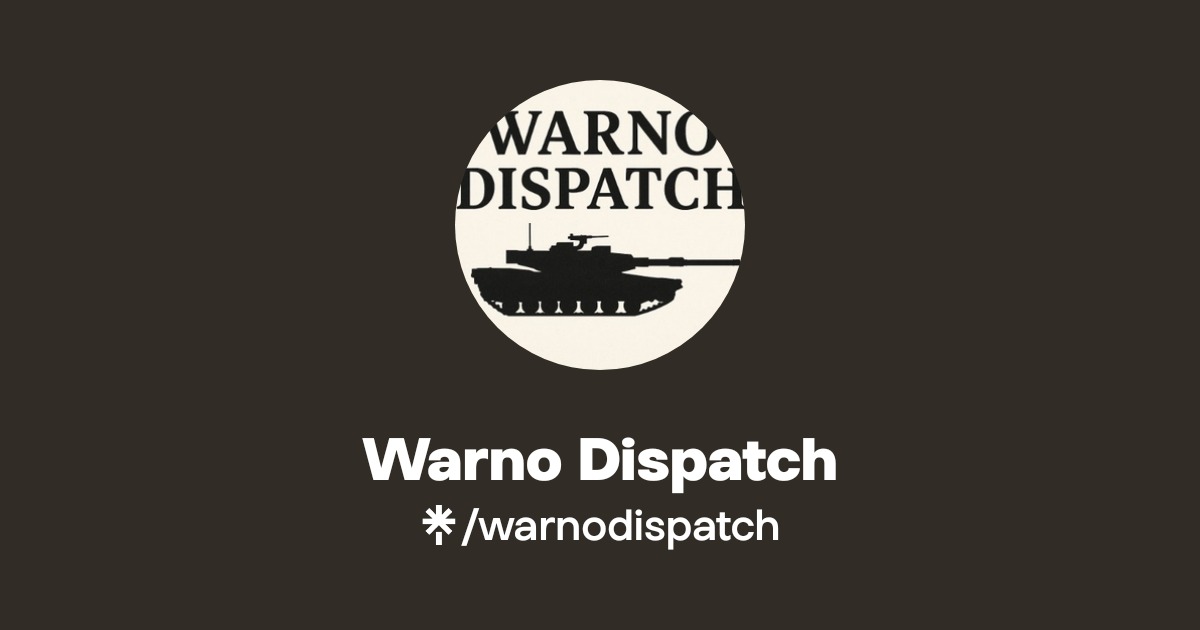 Warno Dispatch | Linktree