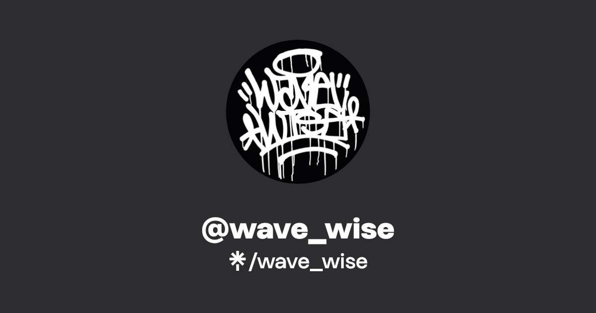 wave_wise Official: Instagram | Linktree