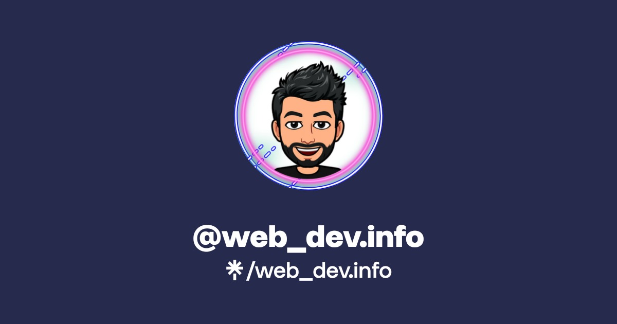 @web_dev.info | Linktree