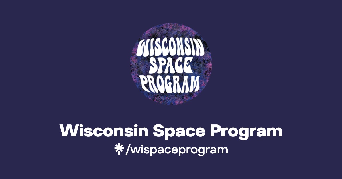 Wisconsin Space Program | Instagram, Facebook | Linktree