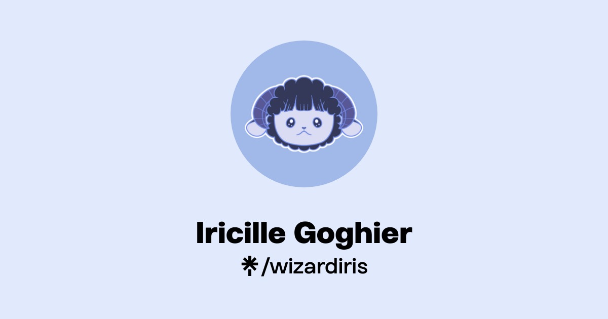 Iricille Goghier | Instagram, Twitch | Linktree