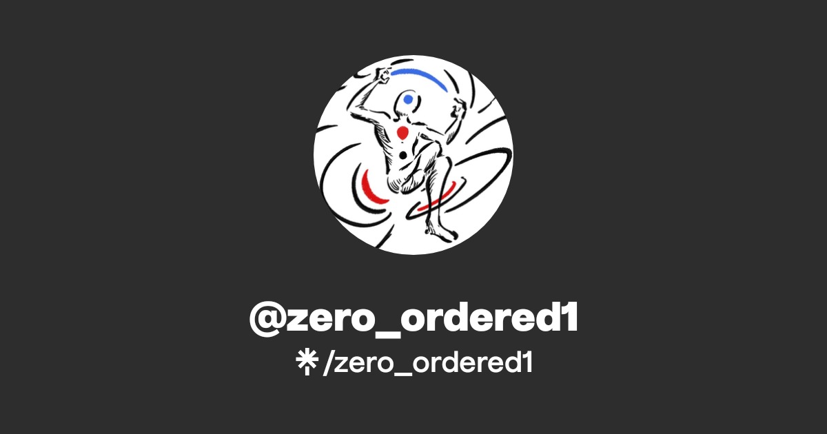 zero_ordered1 | Twitter, Instagram | Linktree
