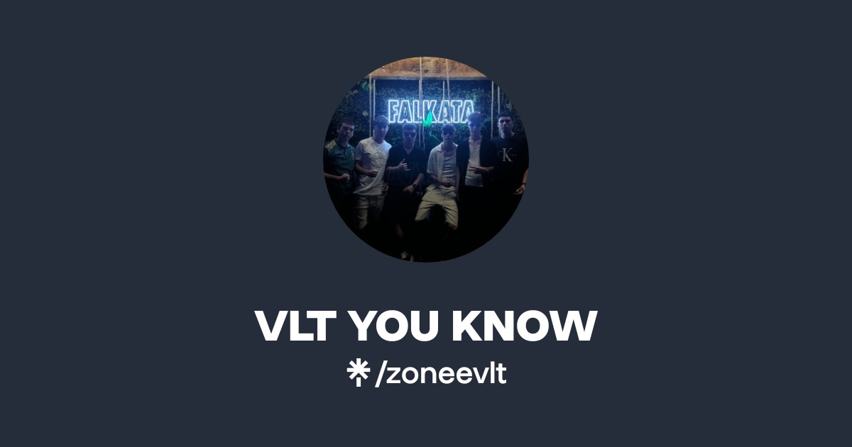 VLT YOU KNOW | Instagram, TikTok | Linktree