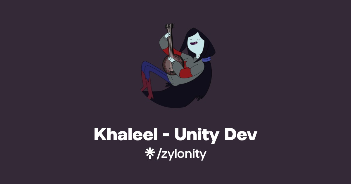 Khaleel - Unity Dev | Linktree